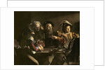 The Calling of St. Matthew, c.1598-1601 by Michelangelo Merisi da Caravaggio
