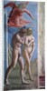 Adam and Eve hunt out of Heaven. by Tommaso Masaccio