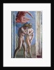 Adam and Eve hunt out of Heaven. by Tommaso Masaccio