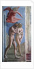 Adam and Eve hunt out of Heaven. by Tommaso Masaccio