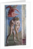 Adam and Eve hunt out of Heaven. by Tommaso Masaccio