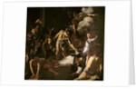 The Martyrdom of St. Matthew, 1599-1600 by Michelangelo Merisi da Caravaggio