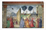 The Visitation by Domenico Ghirlandaio
