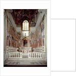 General View of the Chapel by Masolino and Filippino Lippi Masaccio