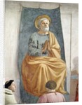St. Peter Enthroned as First Bishop of Antioch, c.1427 by Tommaso Masaccio