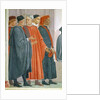 The Raising of the Son of Theophilus, King of Antioch by T. & Lippi F. (1457/8-1504) Masaccio