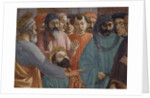 The Raising of the Son of Theophilus, King of Antioch, c.1427 by Tommaso Masaccio
