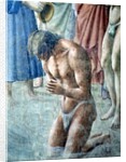 St. Peter Baptising the Neophytes by Tommaso Masaccio