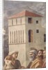 St. Peter Distributing the Common Goods of the Church, and the Death of Ananias,, c.1427 by Tommaso Masaccio