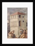 St. Peter Distributing the Common Goods of the Church, and the Death of Ananias,, c.1427 by Tommaso Masaccio