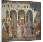 The Cleansing of the Temple, c.1305 by Giotto (c.1266-1337)