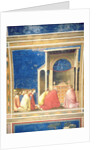 The Virgin's Suitors Praying before the Rods in the Temple, c.1305 by Giotto