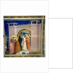 The Meeting at the Golden Gate, c.1305 Gate in Jerusalem, c.1305 by Giotto