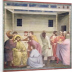 The Mocking of Christ, c.1305 by Giotto (c.1266-1337)