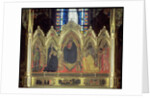The Strozzi Altarpiece, 1357 by Andrea di Cione Orcagna