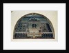 Villa di Castello from a series of lunettes depicting views of the Medici villas, 1599 by Giusto Utens