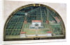 Villa Poggio a Caiano from a series of lunettes depicting views of the Medici villas, 1599 by Giusto Utens