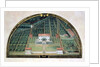Villa Poggio a Caiano from a series of lunettes depicting views of the Medici villas, 1599 by Giusto Utens