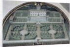 Villa della Pretaia from a series of lunettes depicting views of the Medici villas, 1599 by Giusto Utens
