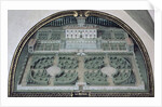 Villa della Pretaia from a series of lunettes depicting views of the Medici villas, 1599 by Giusto Utens