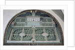 Villa della Pretaia from a series of lunettes depicting views of the Medici villas, 1599 by Giusto Utens