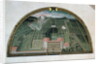 Fort Belvedere and the Pitti Palace from a series of lunettes depicting views of the Medici villas, 1599 by Giusto Utens