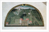 Fort Belvedere and the Pitti Palace from a series of lunettes depicting views of the Medici villas, 1599 by Giusto Utens