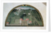 Fort Belvedere and the Pitti Palace from a series of lunettes depicting views of the Medici villas, 1599 by Giusto Utens