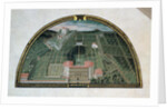 Fort Belvedere and the Pitti Palace from a series of lunettes depicting views of the Medici villas, 1599 by Giusto Utens