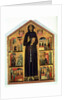 St. Francis of Assisi with scenes from his life, 1235 by Bonaventura Berlinghieri