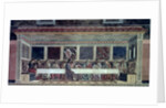 The Last Supper, c.1447 by Andrea del Castagno