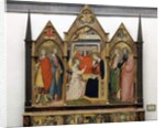 Annunciation with Saints, 1414 by Bicci di Lorenzo