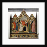 Annunciation with Saints, 1414 by Bicci di Lorenzo