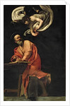 St. Matthew and the Angel, 1602 by Michelangelo Merisi da Caravaggio