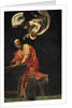 St. Matthew and the Angel, 1602 by Michelangelo Merisi da Caravaggio