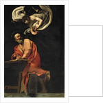 St. Matthew and the Angel, 1602 by Michelangelo Merisi da Caravaggio