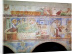 LtoR: The Last Supper and Christ washing the disciples' feet by Italian School