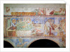 LtoR: The Last Supper and Christ washing the disciples' feet by Italian School