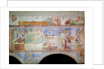 LtoR: The Last Supper and Christ washing the disciples' feet by Italian School