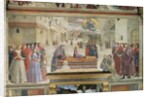 The miracle of the boy brought back to life by Domenico Ghirlandaio