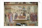 The miracle of the boy brought back to life by Domenico Ghirlandaio