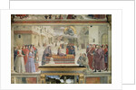 The miracle of the boy brought back to life by Domenico Ghirlandaio