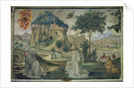 St. Francis receiving the stigmata by Domenico Ghirlandaio