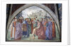 St. Francis renouncing his inheritance, from a cycle of the Life of St. Francis, 1486 by Domenico Ghirlandaio