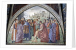 St. Francis renouncing his inheritance, from a cycle of the Life of St. Francis, 1486 by Domenico Ghirlandaio
