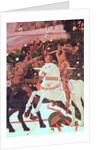 The Battle of San Romano by Paolo Uccello