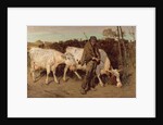 Returning from Pasture, 1890 by Thomas Austen Brown