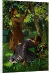 Picking Apples, c.1920 by Mabel Royds