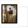 The Farm Girl, 1915 by William Hanna Clarke
