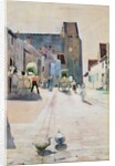 The Main Street, Grez-sur-Loing, 1884 by William Kennedy
